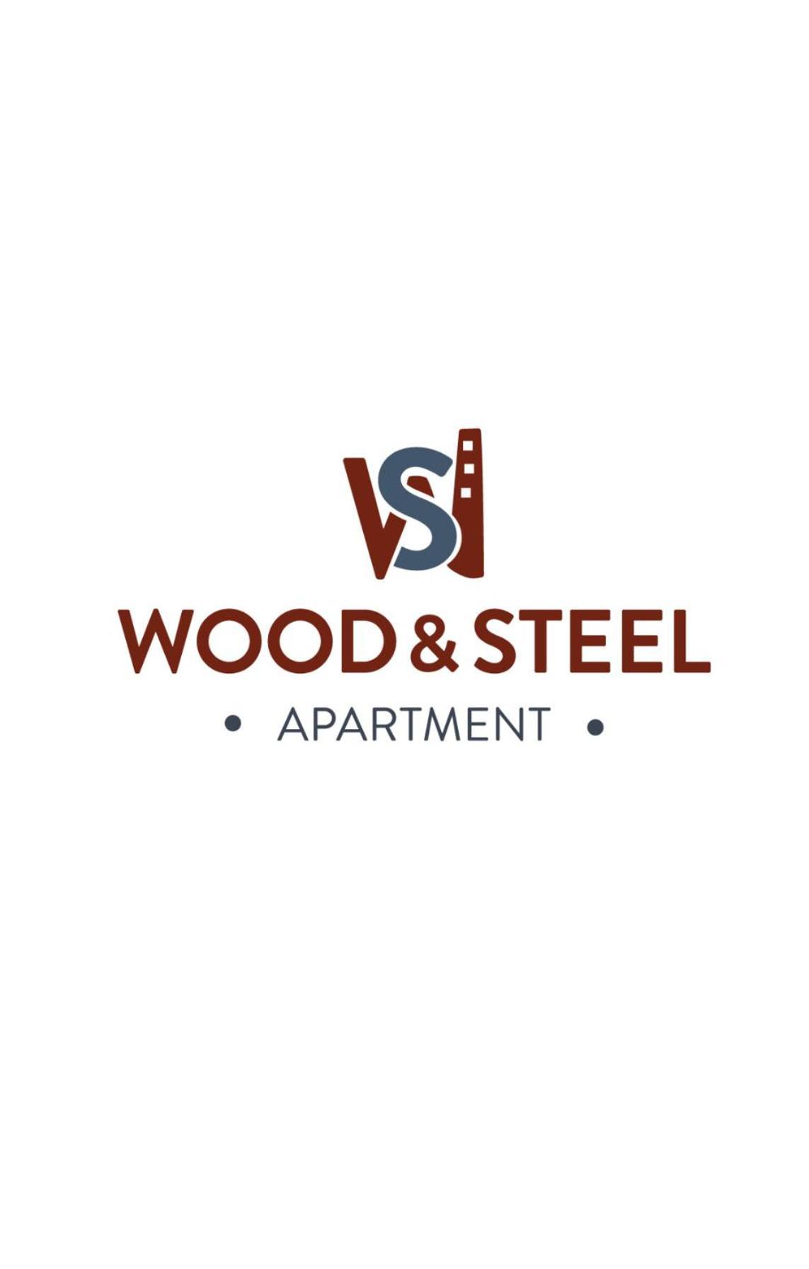 Wood&Steel Apartment Galati  Luaran gambar